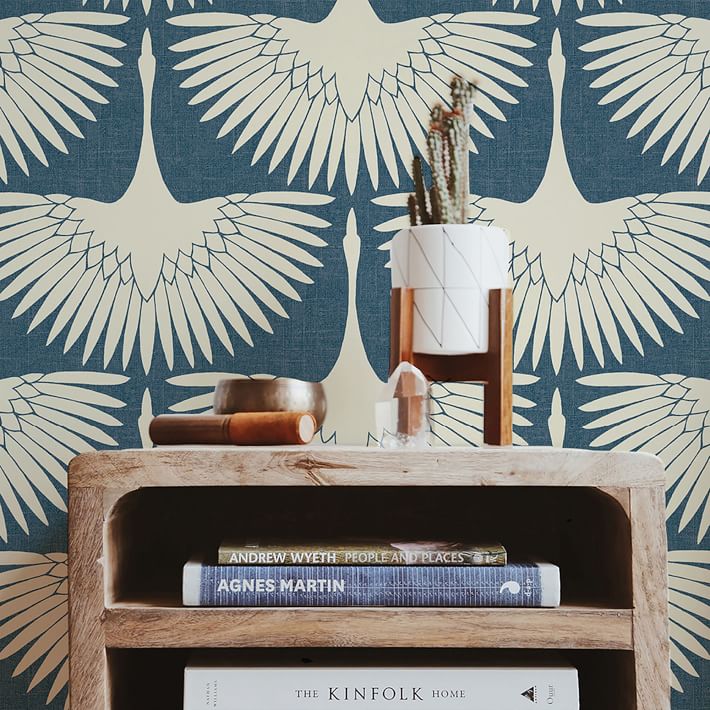 Feather Flock Wallpaper West Elm