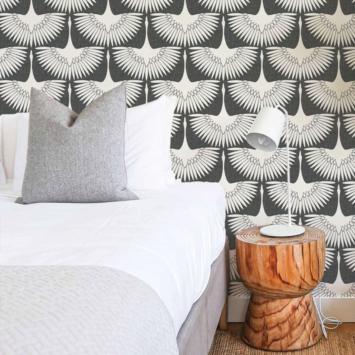 Feather Flock Wallpaper West Elm