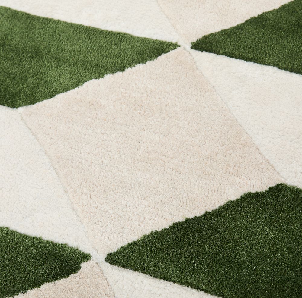 Faceted Tile Rug | West Elm