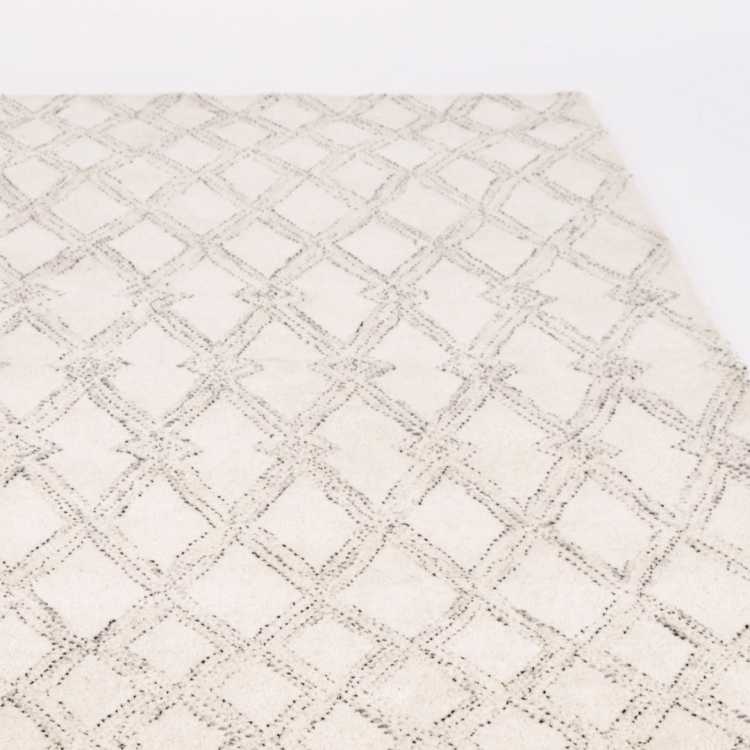 Hazy Lattice Rug West Elm