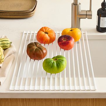 Modern Kitchen Drying Rack West Elm   Modern Kitchen Drying Rack M 