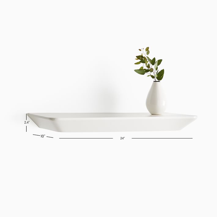 Open Box Slim Floating Shelves Collection West Elm