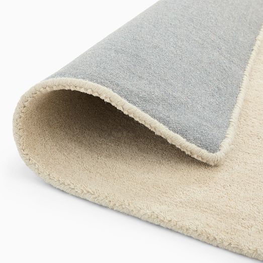 Colorblock Shine Rug | West Elm