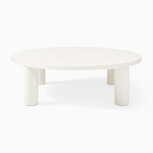 Hazel Round Coffee Table (44") West Elm
