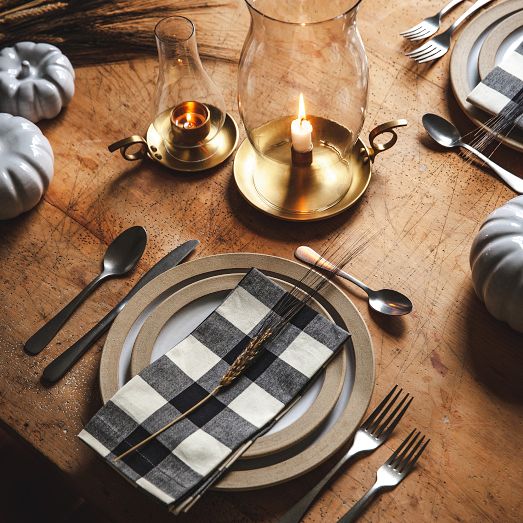 Farmhouse Pottery Farmer's Gingham Napkins (Set of 4) | West Elm