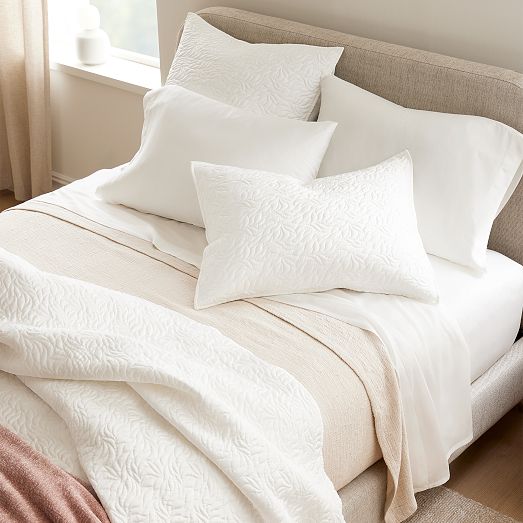 Silky TENCEL™ Floral Quilt & Shams | West Elm