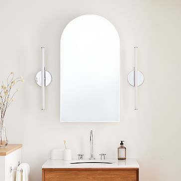 Arched Metal Framed Medicine Cabinet | West Elm