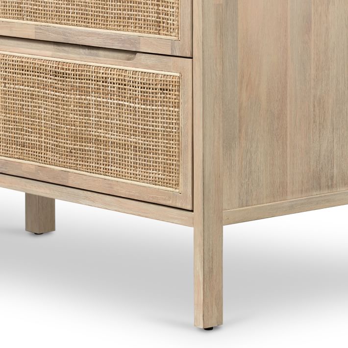 Modern Rattan 7-Drawer Dresser (60") | West Elm