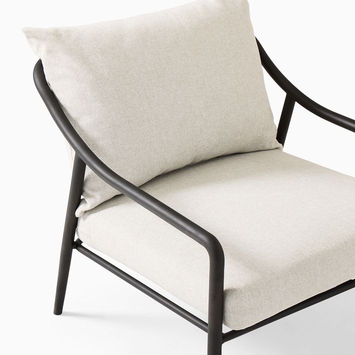Madrid Outdoor Lounge Chair West Elm