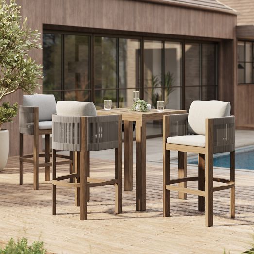 Porto Outdoor Bar Stool | West Elm