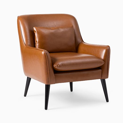 Aars Vegan Leather Chair West Elm