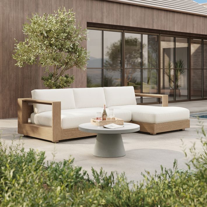 Telluride Outdoor Piece Chaise Sectional West Elm