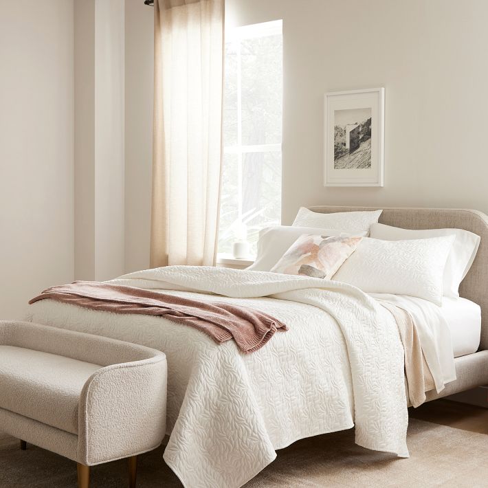 Silky TENCEL™ Floral Quilt & Shams West Elm