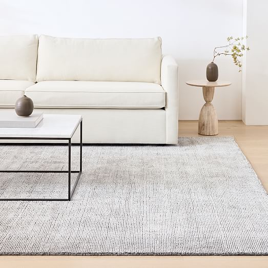 Grooves Easy Care Rug | West Elm