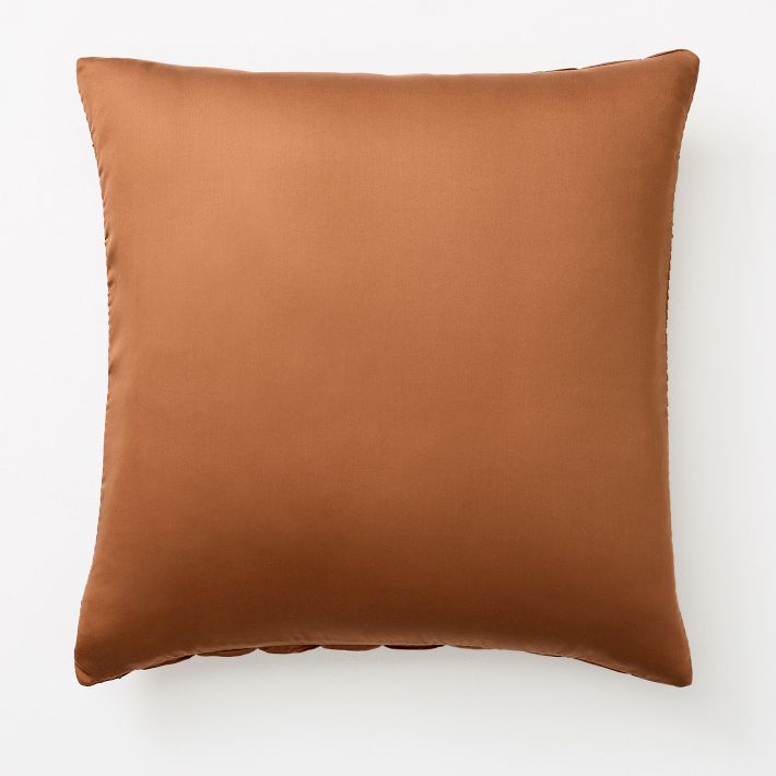 Vertical Pleated TENCEL™ Pillow Cover West Elm