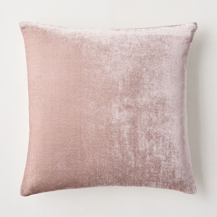 Lush Velvet Pillow Cover West Elm   Lush Velvet Pillow Cover O 