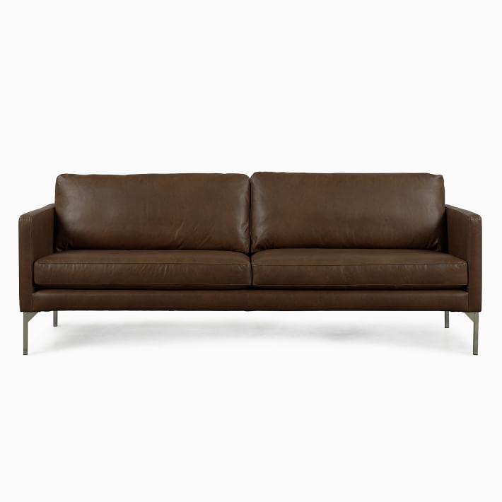 Banks Leather Sofa West Elm