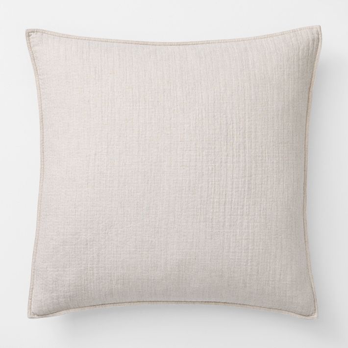 European Flax Linen Pillow Cover West Elm