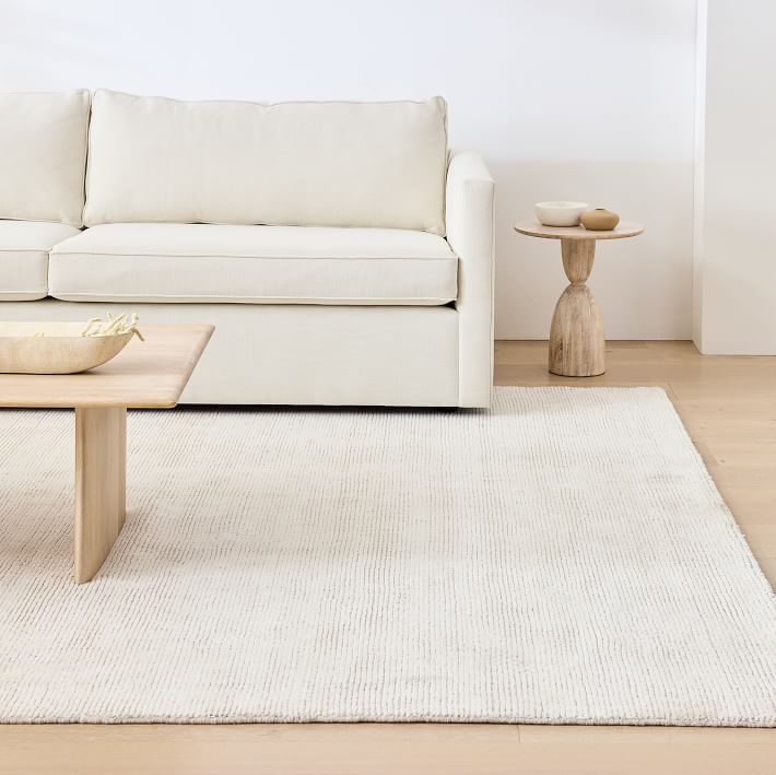 Grooves Easy Care Rug | West Elm