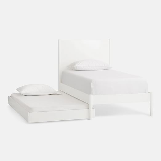 Mid-Century Bed & Trundle | West Elm