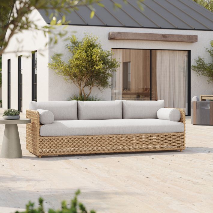 Coastal Outdoor Sofa (66"–86") | West Elm