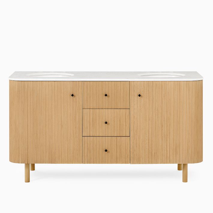 Ellington Double Bathroom Vanity (63")  West Elm