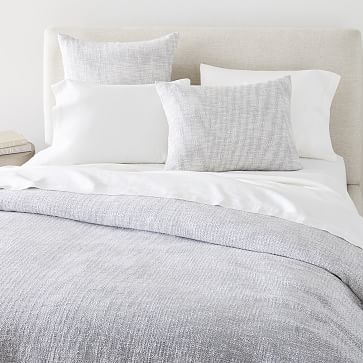 Chunky Cotton Texture Duvet Cover & Shams | West Elm