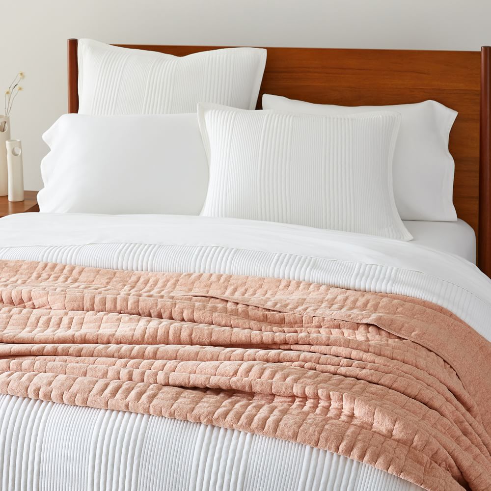 Cotton Cloud Jersey Bed Blanket West Elm
