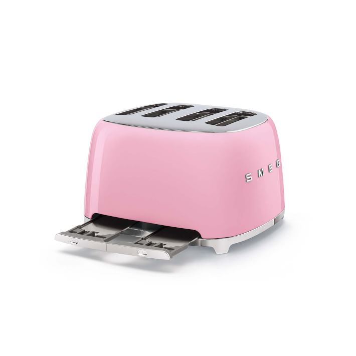 Smeg Pink 4x4-Slice Toaster + Reviews