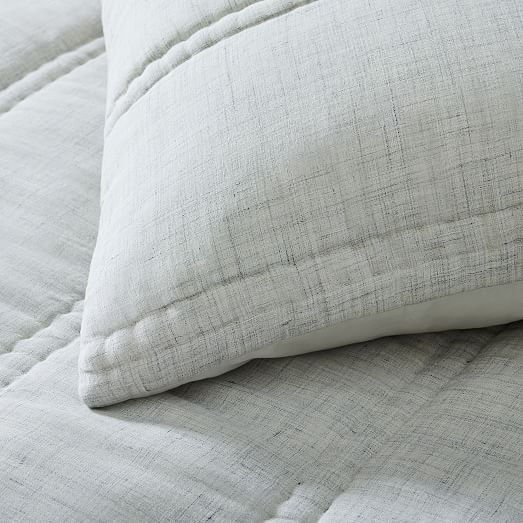 European Flax Linen Comforter West Elm