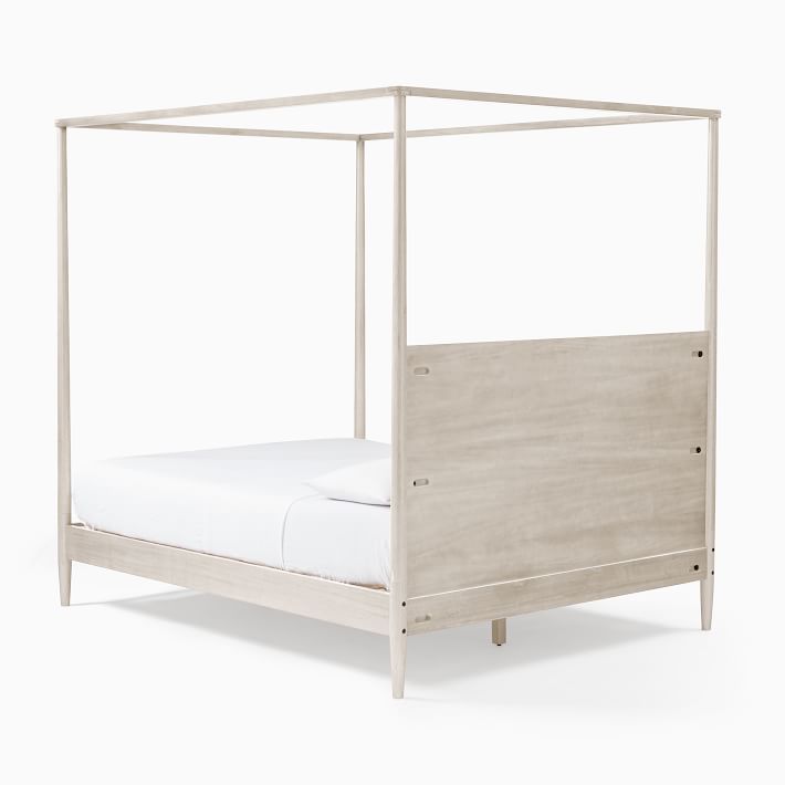 Mid-Century Canopy Bed | West Elm