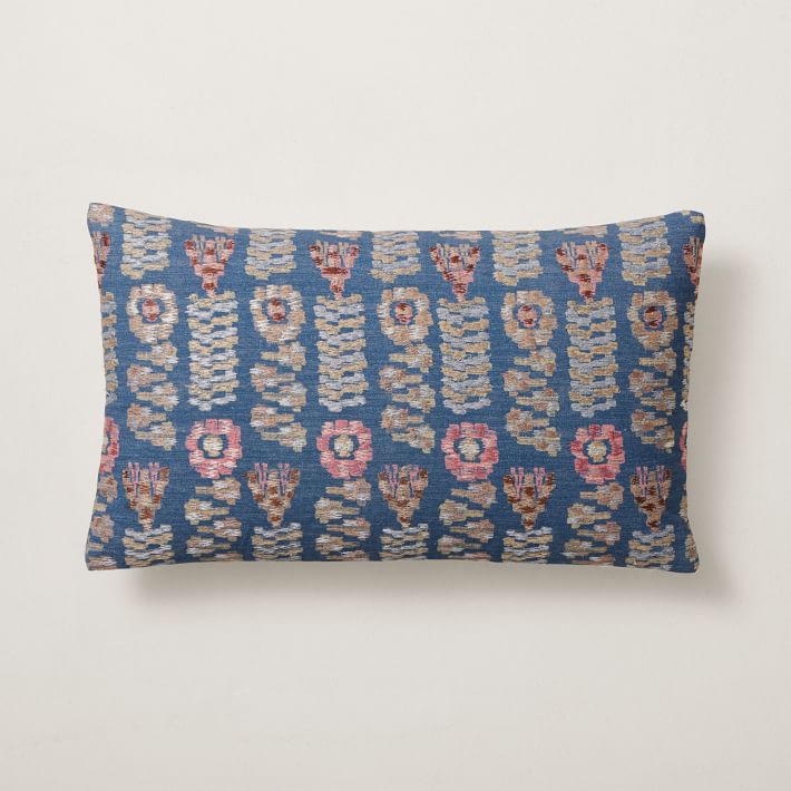 Dreamy Floral Lumbar Pillow Cover West Elm