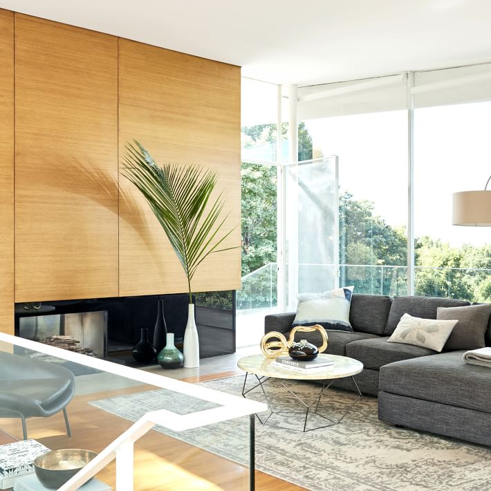 A modern arabesque living room