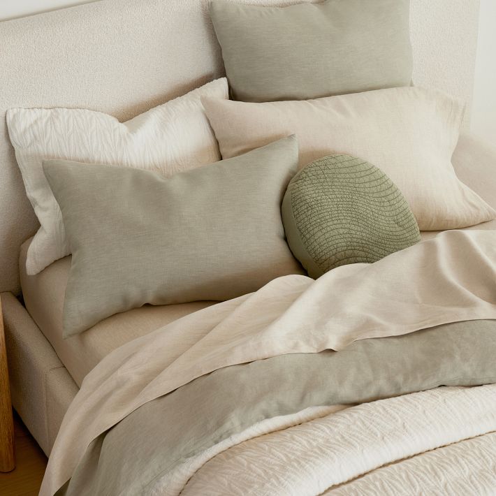 Wavy Quilted Pillow Cover West Elm