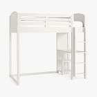 Austen Twin Loft Bed W  Desk 