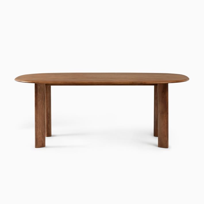 Anton Solid Wood Oval Dining Table (78