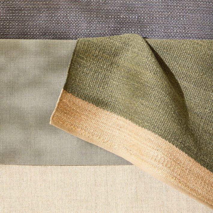 Bordered Jute Rug West Elm