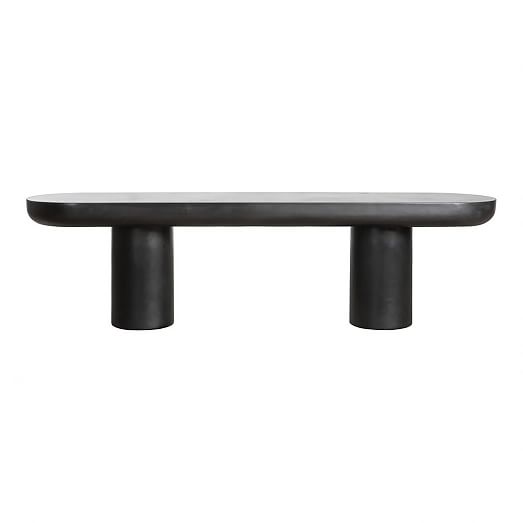 Contemporary Concrete Dining Bench (68") West Elm