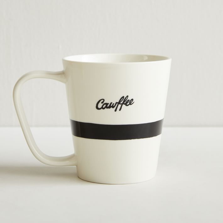 Fishs Eddy Brooklynese Cawfee Mug West Elm