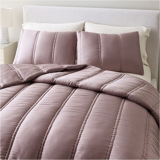 Silky TENCEL™ Plush Comforter & Shams | West Elm