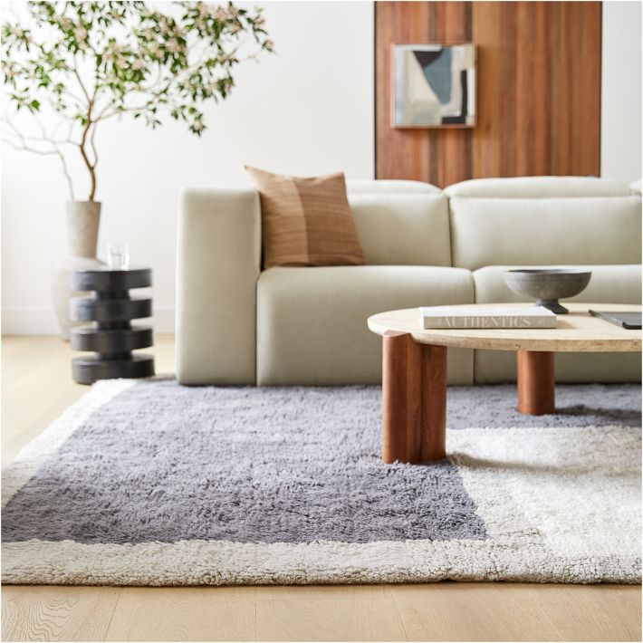 Stacked Shags Rug | West Elm