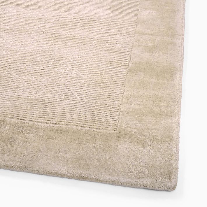 TENCEL™ Frame Rug | West Elm