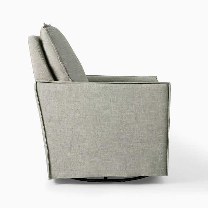 Paxton Slipcover Swivel Glider West Elm
