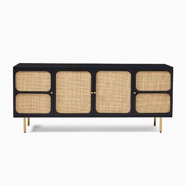 Ida Woven Media Console (68"–80") | West Elm