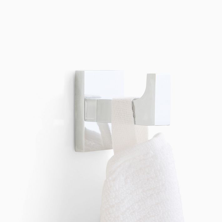 Abbington Bathroom Hardware - Towel Hook | West Elm