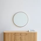 Metal Frame Round Mirror | West Elm