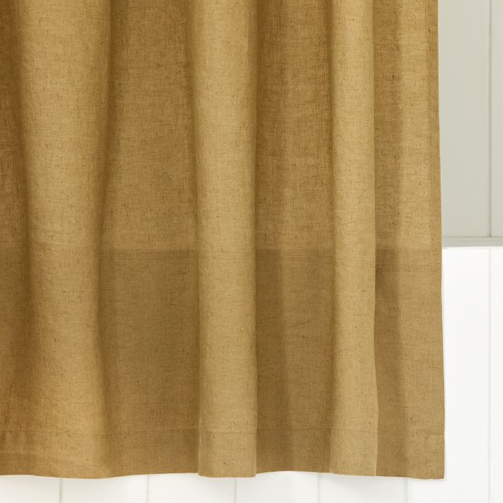 European Flax Linen Shower Curtain | West Elm