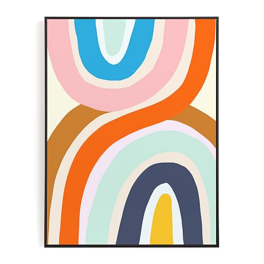 Swish Framed Wall Art by Minted for West Elm | West Elm