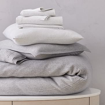 Build Your Own Set - Cotton Cloud Jersey Bedding | West Elm