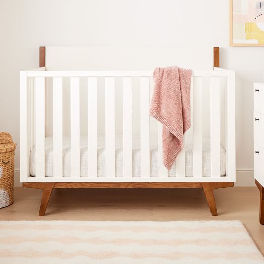 Modern 4-in-1 Convertible Crib | West Elm